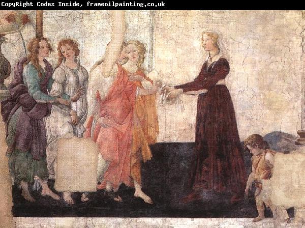 BOTTICELLI, Sandro Allegoric Painting (from Villa Lemmi) d